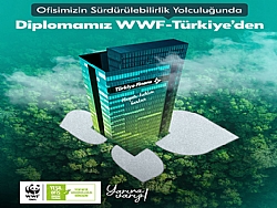 TÜRKİYE FİNANS, WWF-TÜRKİYE 'YEŞİL OFİS YEŞİL DÖNÜŞÜM DİPLOMASINI' ALDI
